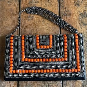 NWT!! AmeriMode beaded cross body bag
